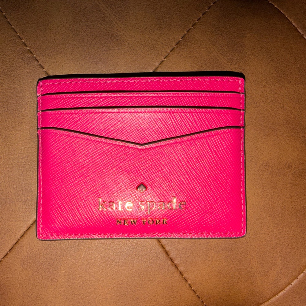 Kate Spade Vibrant Pink Card Holder
